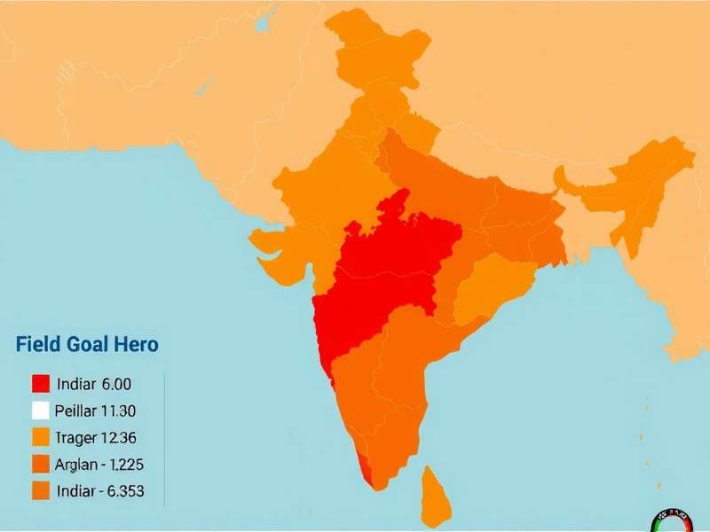 Indian states popularity map